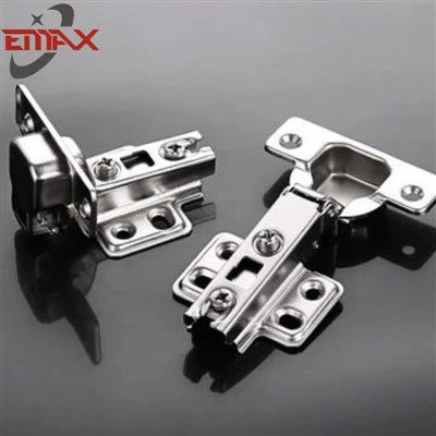 Puodelis į vieną pusę mini vyrių baldų aksesuarų spintelės virtuvės durų vyrių 2 skylės