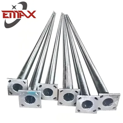 Metaliniai lauko gatvės apšvietimo stulpai